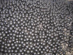 Quality High Cr Grinding Media Cast Steel Balls With Cylpebs HRC58-65 DF024 wholesale