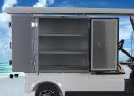 Aluminum Box Custom Electric Golf Carts With Roof Rack For Hotels and Resorts
