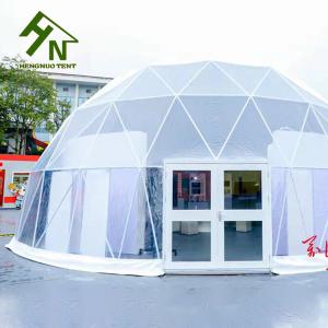 Quality 6m camping geodesic dome tent for living wholesale
