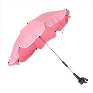Quality Baby Girl Designer Rain Umbrellas , Mini Cute Childrens Pink Umbrella wholesale