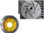 Metal Rubber Foam Transer Slurry Pump Spare Parts / Vertical Pump Parts