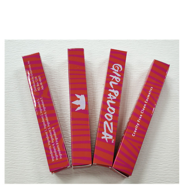 300g/M2 Cosmetic Paper Box , Matt Lamination Lipstick Paper Box