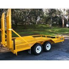 Indespension 8x5 Plant Equipment Trailer , Construction Equipment Hauling