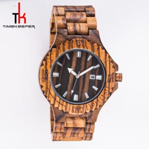Quality Hot Selling Fashion Leisure Men'S Women Watch Box Wood Custom Logo Quartz Luxury Wholesale Bamboo Wood Watch Dropshippin wholesale