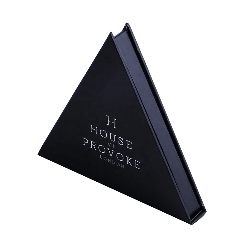 Triangle Magnetic Closure Gift Box For Cosmetics Packaging