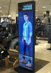 Quality Sunlight Viewable Narrow Bezel Video Wall , 2x1 Ultra Thin Bezel 55&quot; Video Wall wholesale