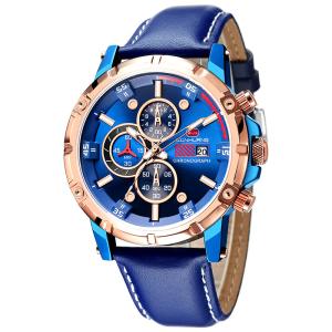 Quality Quartz Movement Case Diameter 47mm Leather Wrist Watch wholesale