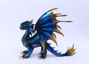 Quality ODM Metal Dragon Animal Garden Ornament Rustproof Multiple Design wholesale