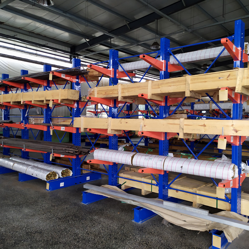 Industrial Heavy Duty Cantilever Storage Racks Adjustable Cantilever Pipe Storage Racks