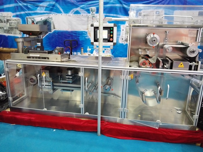 DPH-260 Alu Alu Blister Packing Machine / High Speed Packaging Machine With Camera