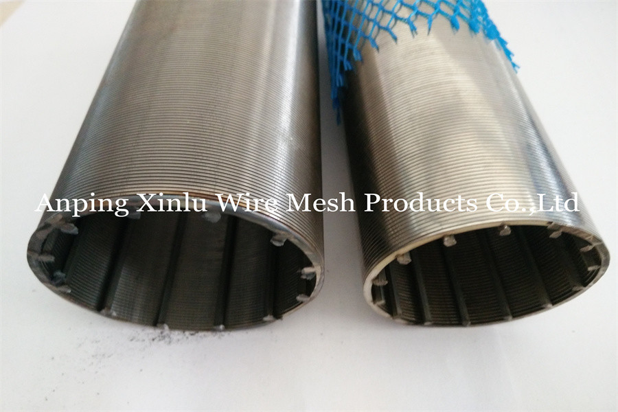 205 Stainless Steel 6-5/8" Vee Wire Filter Screen Johnson Type Continuous Slot For Water Well