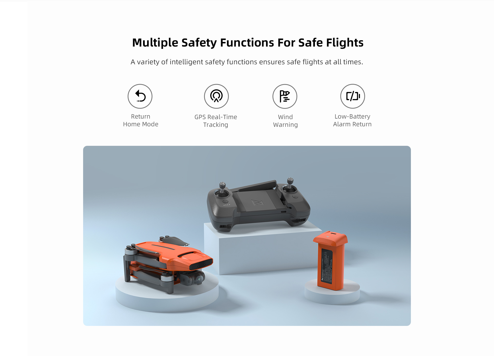Fimi Mini 3 Mini Drone With Camera 4k 3 Axis Gimbal 29min Long Distance Drone Quadcopter Air Hover Optical Flow On Live Drone
