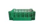Vegetables Folding Plastic Crate Industrial Fruit Storage Crates 400*300*140mm