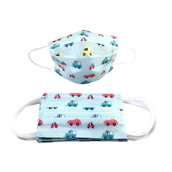 Public Place Kids Disposable Mask Effectively Isolating Bacteria Pollen Dust