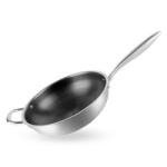 Honeycomb Nonstick Fry Pan Stainless Steel For Home Kitchen