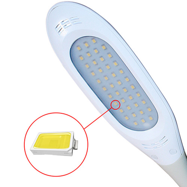 Portable Timing Switch Smart LED Table Lamp 5 Level Dimmable Brightness ABS + PC Materials