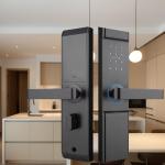 Anti Theft Hotel RFID Door Locks Stainless Steel Electronic Card Door Lock
