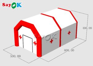 Quality Inflatable Emergency Tent Water - Proof Large Inflatable Medical Tent / Field Hospital Tent wholesale