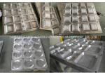 Foam Clamshell Take Away Food Box Making Machine Speed 15-20 Cycles Per Min