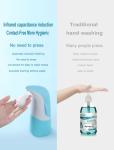 Automatic Disinfectant Dispenser Touchless Smart Sanitizer Foaming Pump Infrared