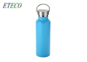 Quality Outdoor Travel Powder Coating Stainless Steel Sports Water Bottle Anti Leak wholesale