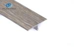 Anodized Extruded Aluminum T Slot Channel 3.5mm Height Powder Coating Wood Grain