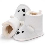 Amazon hot Cotton fabric Knitting 0-2 years prewalker baby boots bootie