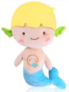 Quality Yellow Blue Red Cute Baby Toys The Little Mermaid Plush Doll 20cm 25cm wholesale
