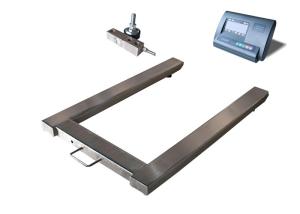Quality Carbon Steel 3t Movable U Shaped Floor Pallet Scale wholesale