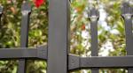 Customized Black Zinc Steel Metal Garrison Fence Panels Maintenance Free
