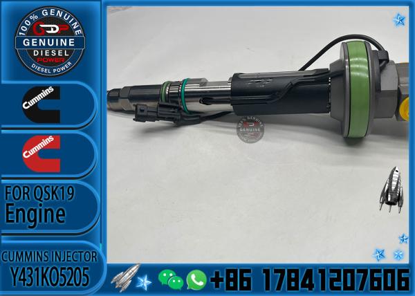 Construction Machinery PartsFuel Injector For QSK19 Diesel Y431K05429 Y431KO5205