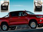 Durable Auto Body Toyota Door Shell Black 0.8 Mm Thick Steel Made