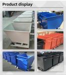 Mild Steel Self Dumping Forklift Bin Self Tipping Bin