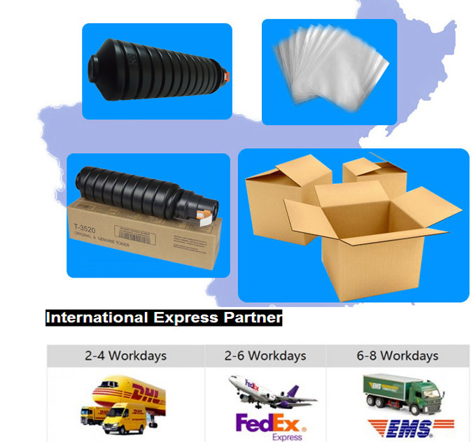 T 3520 Toshiba E-studio Toner Cartridges For Digital Copier 350 / 450 / 352 / 452