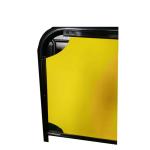 Custom Printed Cafe Wind Barriers , Restaurant Outdoor Barriers Easy Installatio