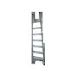 Aluminum Ladder 12 Meter Silver White Step Ladder 150kg Max Load