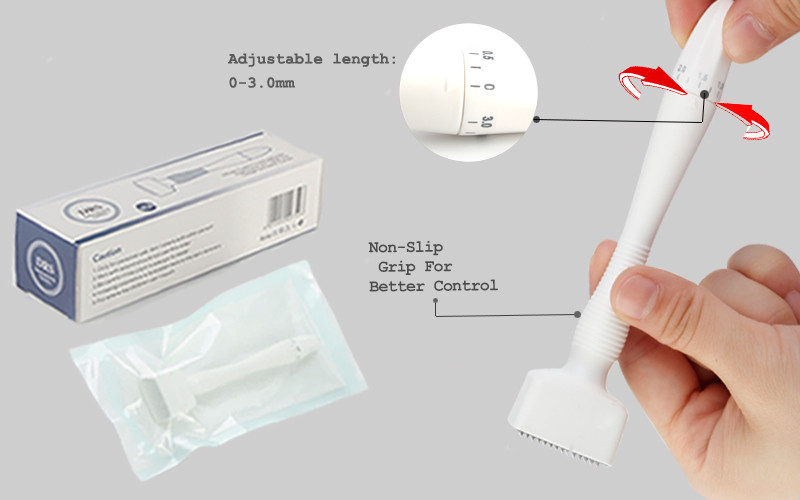 Micro needle therapy system skin stamp hot derma stamp DRS140 for acne scar treatment wrinkle remover derma stamp