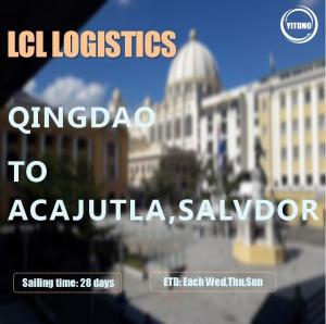 Quality Qingdao To Acajutla Salvador Worldwide Lcl Shipping Lcl Cargo Services wholesale