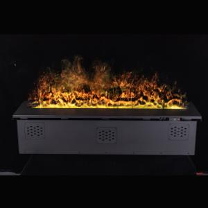 Quality 79'' 2000mm Stainless Panel Electric Water Vapor Fireplace With Flexible Control wholesale