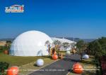 Durable Outdoor Party Tents For With 20m Diamter And Projecter / Geodesic Dome