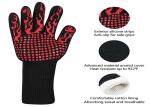 932 °F Heat Resistant Food Handling Gloves Aramid Fiber And Cotton Material