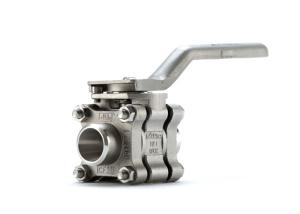 Quality 3 Piece Forged Floating Ball Valve Bw Sw NPT High Pressure Ball Valve wholesale