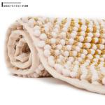 Recycle Super Water Absorbent Shaggy Fluffy Chunky Chenille Bath Mat