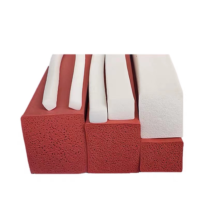 Custom Size Hot Style Self Adhesive Silicone Rubber Strip for Wood Metal Security Door