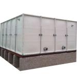 Environmental Protection Equipment Frp Sectional Water Storage Tank Steel Frame