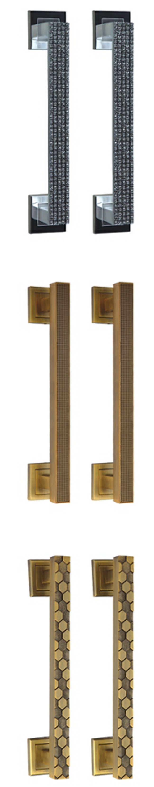 Antique Kitchen Furniture Hardware Pulls Extreme Corrosion Resistance Customized Color