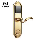 Stainless Steel Hotel Management System EU Handle Door Locks