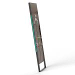 Floor Stand 43 Inch Smart Fitness Mirror Touch Screen Camera Intelligent Display