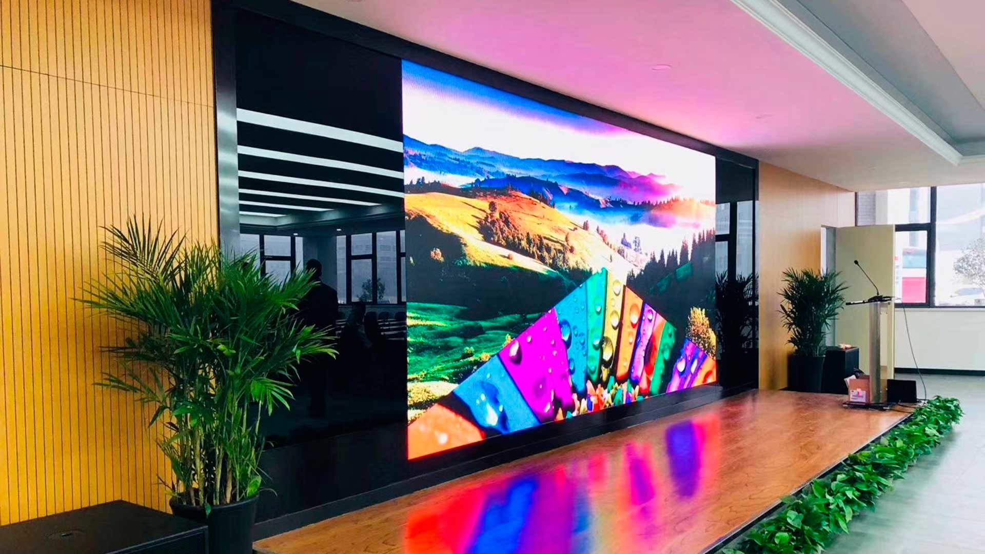 Outdoor Video Rental LED Display Wall Panel 3mm For Shopping Mall
