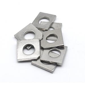 China Stainless Steel SS316 Flat Spring Washers DIN434 Square Taper Washer on sale